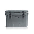 Gray 25 Quart Roto-Molded Ice Cooler - Long Term Ice Retention