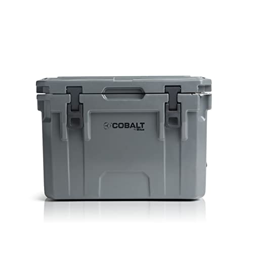 Gray 25 Quart Roto-Molded Ice Cooler - Long Term Ice Retention
