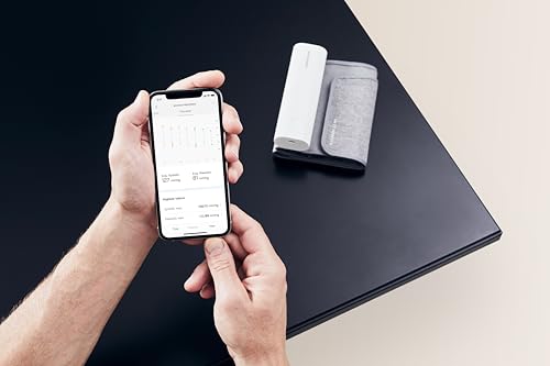 Withings BPM Connect Blood Pressure Cuff - FDA Cleared, WiFi & Bluetooth, 1 Count