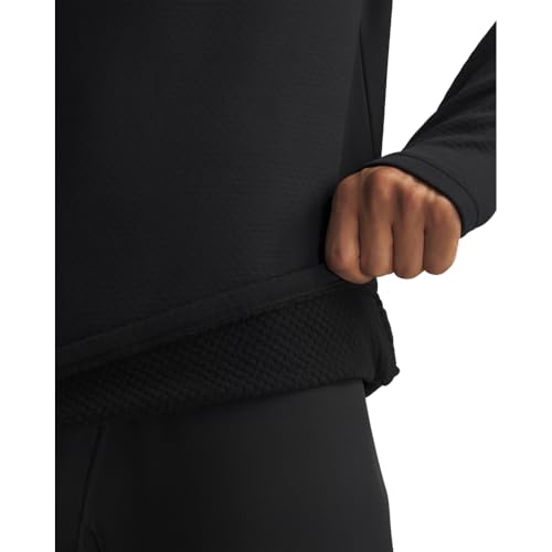 Under Armour Men's Packaged Base 4.0 Crew - Large, Black & White Cold Weather Baselayer