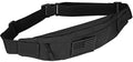 Black Tactical Fanny Pack for Men, Small Military Waist Bag, Waterproof