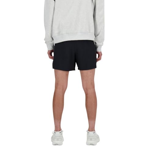 New Balance Men's RC Short 5" Black Medium Running Shorts Moisture-Wicking Reflective