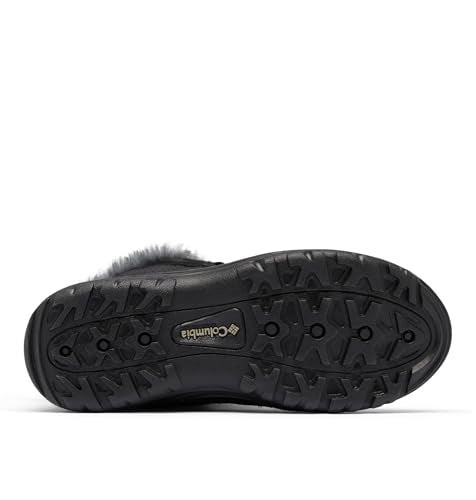 Columbia Women's Ice Maiden Shorty Snow Boots - Black/Columbia Grey, Size 7.5