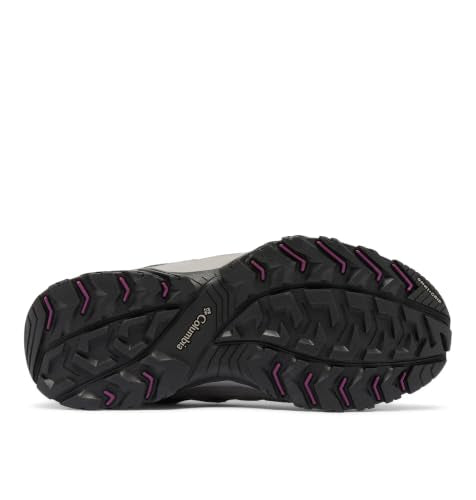 Columbia Women's Crestwood Waterproof Hiking Shoes 10.5 Wide Graphite Wild Iris