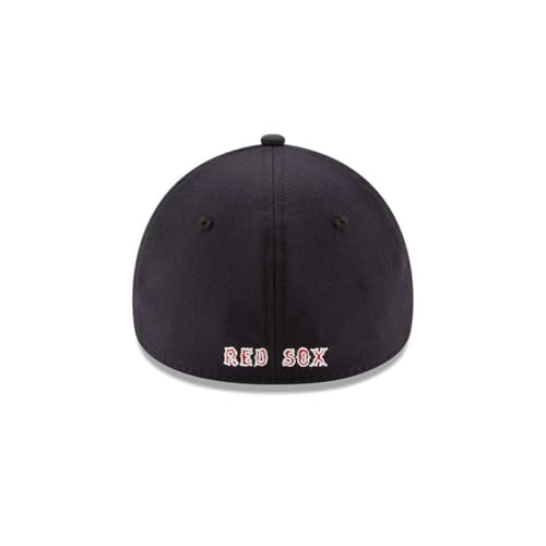 New Era MLB Boston Red Sox Team Classic 39Thirty Stretch Fit Cap - Blue