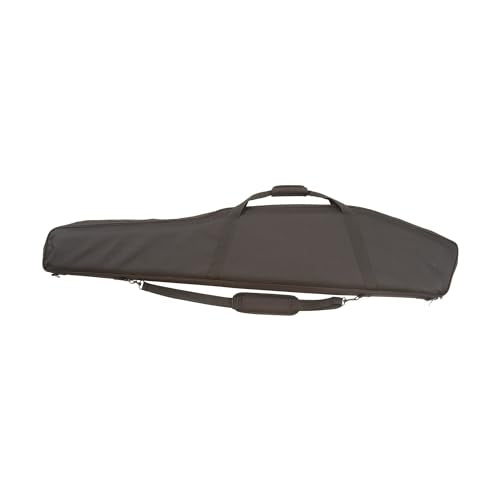 Allen Tactical Rifle Case 55IN Black — Padded Scoped Gun Bag with Suppressor Pocket