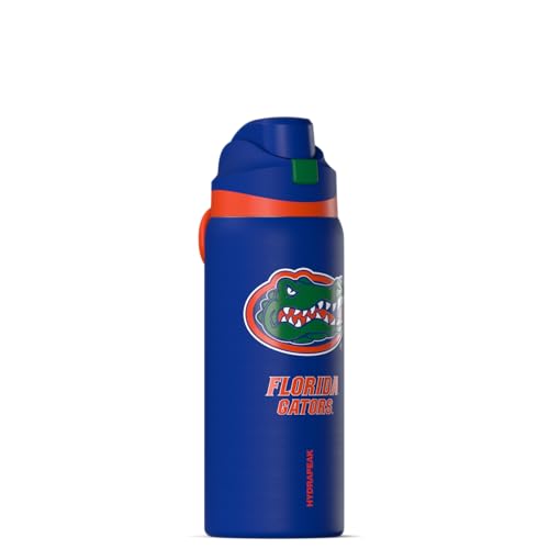 Insulated 32oz Water Bottle with Locking Chug Lid & Handle - Florida Gators Officially Licensed