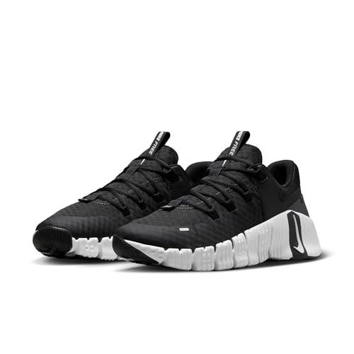 Nike Men's Free Metcon Cross Trainer 8 US Black - Flexible & Supportive Workout Shoe