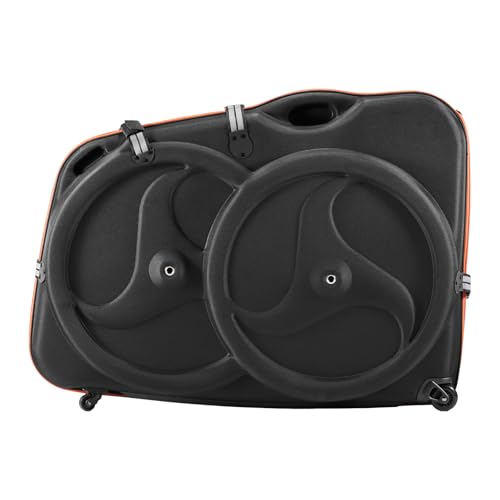 VEVOR 700C Road Bike Travel Bag with TSA Lock & Dual Zippers for Air & Train Transport