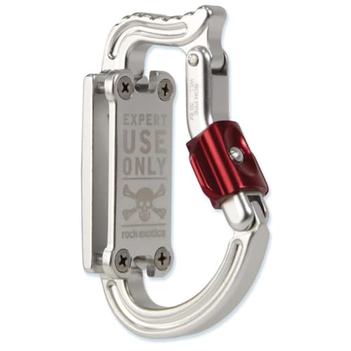 Climbing Gear Locking Tool Holder for Harnesses - Heavy Duty Carabiner Clip