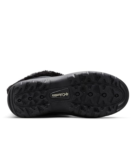 Columbia Women's Ice Maiden II Snow Boots Black/Columbia Grey 6 - Waterproof Winter Footwear