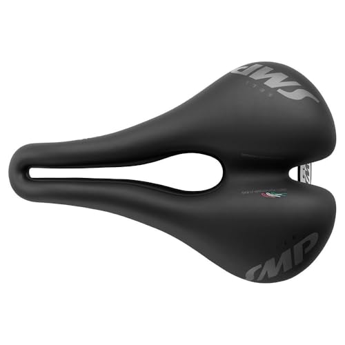 SMP TRK Large Bicycle Saddle - Matt Black Ergonomic Road & MTB Seat