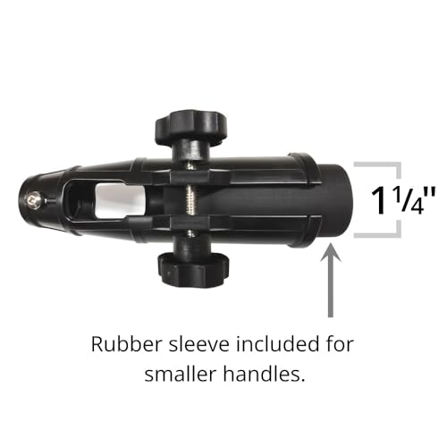 Ironwood Pacific HelmsMate Tiller Extension Handle for Boats 37-51" | Universal Joint Trolling Motor Control
