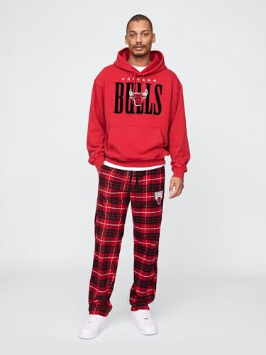 NBA Team Logo Pajama Lounge Pants - Chicago Bulls Large Red