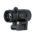 Monstrum Dynamo 3X Micro Magnifier for Red Dot Sights with Flip Mount