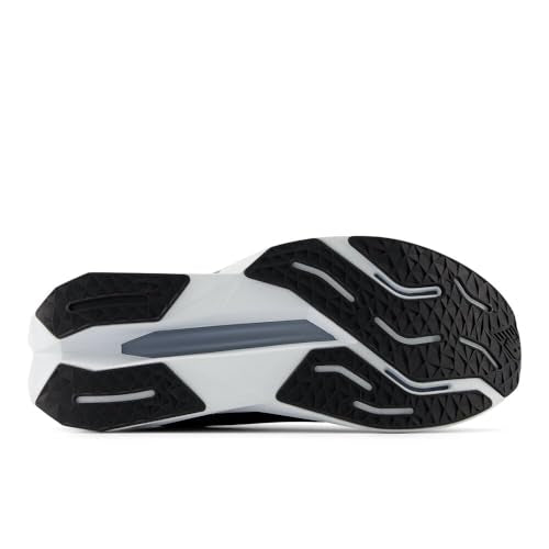 New Balance Men's FuelCell Propel V5 Running Shoes - Black/White/Steel, Size 10
