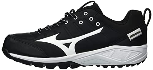All Surface Womens Turf Shoes - Mizuno Ambition 2 Black White 12