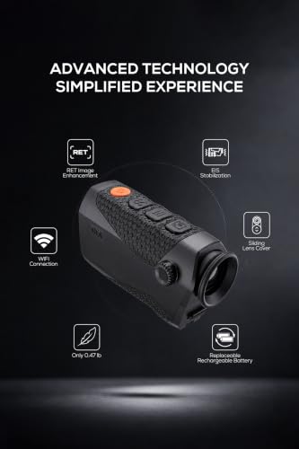 RIX Pocket K3 Thermal Monocular for Hunting & Night Vision 384x288