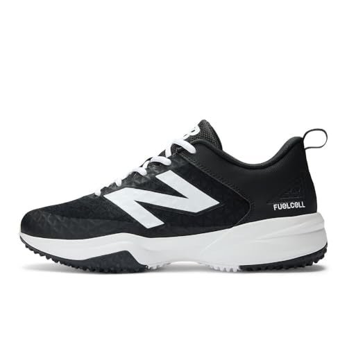 New Balance Men's FuelCell 4040 V8 Turf-Trainer 8 Wide Black/NB 103 White