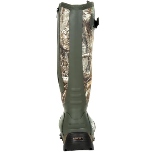 ROCKY Sport Pro Rubber Snake Boot - Realtree Edge 7-Inch Pull-On