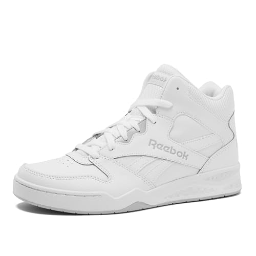Reebok Royal BB4500 Hi2 High Top Shoes - White Light Grey Men's Sneakers
