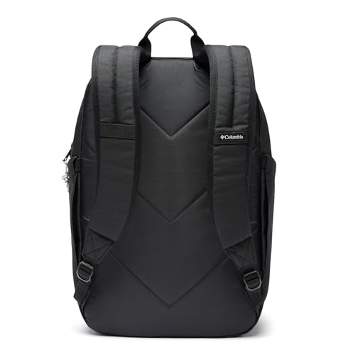 Columbia Unisex Buxton 26L Backpack Black - Padded Laptop & Travel Bag