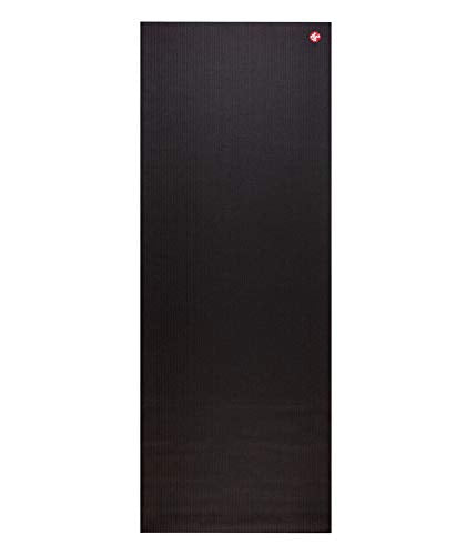 Manduka PRO Travel Yoga Mat Black 71x24in - Foldable, Durable, Hygienic