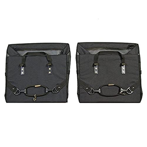 Bushwhacker Omaha Bicycle Grocery Panniers – Foldable Rear Bike Bags for Shopping
