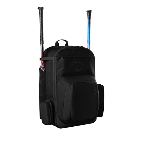 EvoShield Takeover Backpack Black for Sports Equipment Storage