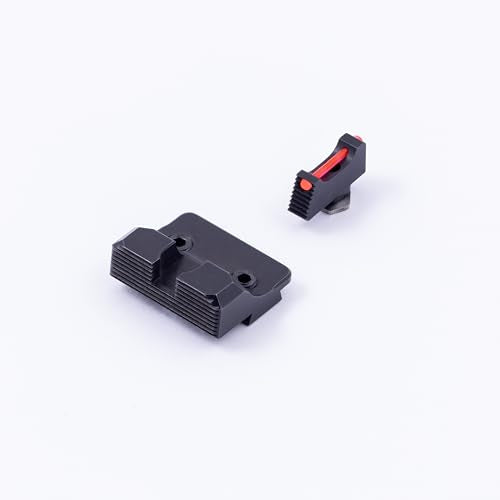Vogel Dynamics Fiber-Optic Iron Sight Set for Glock Pistols Gen 1-5