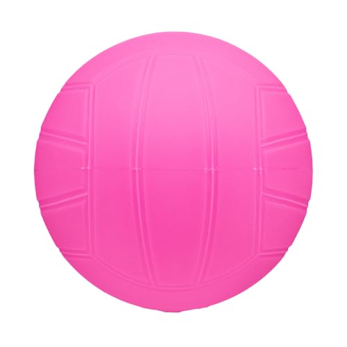 Pink 4-Inch Mini Volleyballs 12-Pack with Pump - Pool & Beach Friendly