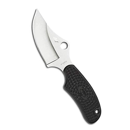 Spyderco Ark Fixed Blade Knife PlainEdge Combat-Designed Compact Utility