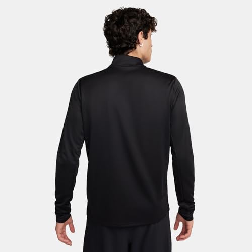 Nike Men's Pacer Dri-Fit 1/2-Zip Running Top Large Black Reflective Silver