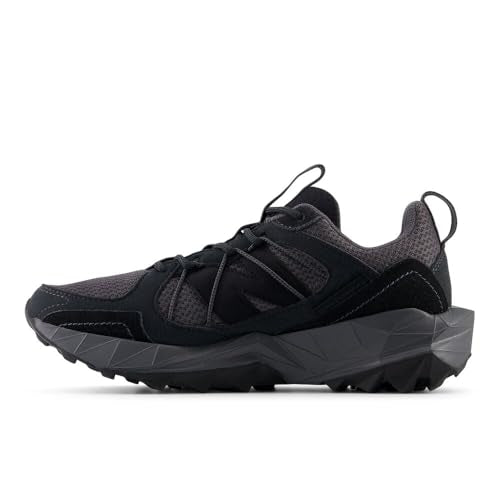 New Balance Women's Dynasoft Tektrel V1 Suede Running Shoes - Black/Phantom, Size 8