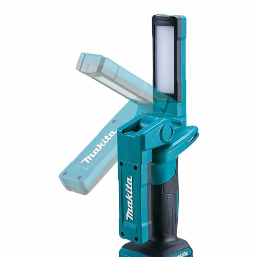 Makita 40V Max Cordless LED Flashlight with 18 LEDs, Foldable Head, 500 Lumens