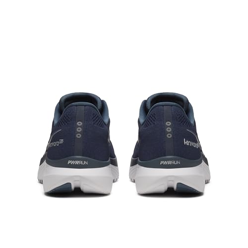 Men's Saucony Kinvara 15 Running Shoes - Navy Silver, Size 12