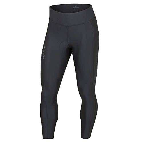 Pearl Izumi Women's Sugar 21" Cropped Cycling Tights Large Black with Wide Waistband & Cargo Pockets