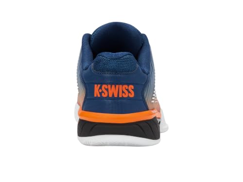 K-Swiss Men's Hypercourt Express 2 Tennis Shoes - Blue Opal/Black/White, Size 8