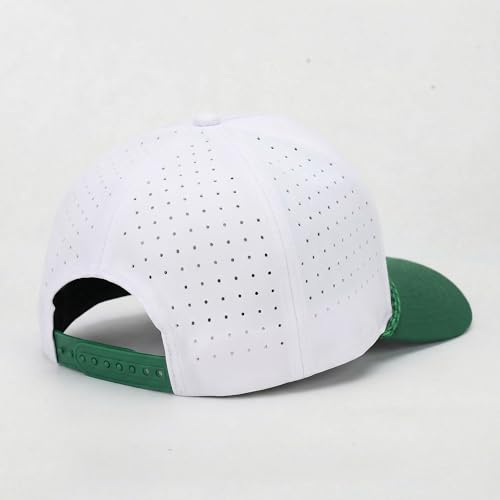 Men's Funny Rope Golf Hat - Adjustable Snapback Cap in Maroon - Golf Gifts