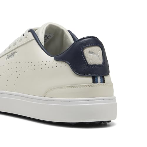 PUMA Classic G Men's Golf Shoes - Size 10.5, Warm White & Deep Navy