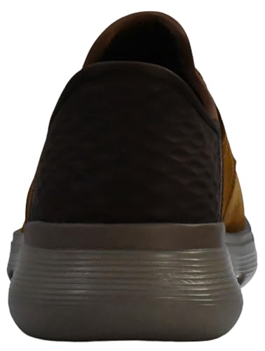 Skechers Men's Garza Gervin Loafers 11.5 X-Wide Dark Chocolate Casual Shoes