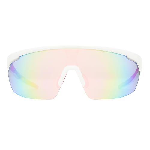 Easton Adult Blaze Shield Sunglasses, White, 140mm