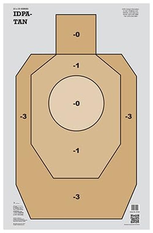 GunFun IDPA Target Pack - 9 Pack - 23x35