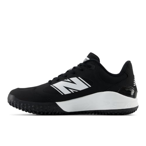 New Balance Men's Fresh Foam 3000 V7 Turf Trainer - Black Synthetic/White, Size 9
