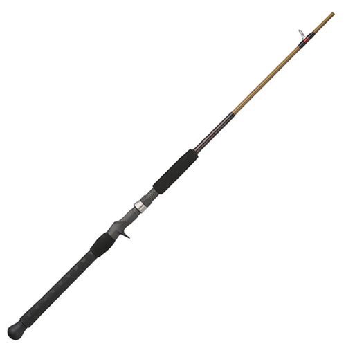 Shakespeare Ugly Stik 7’ Tiger Elite Casting Rod, One Piece Nearshore/Offshore Rod, 14-40lb Line Rating, Heavy Rod Power, 1-5 oz. Lure Rating, Versatile and Dependable