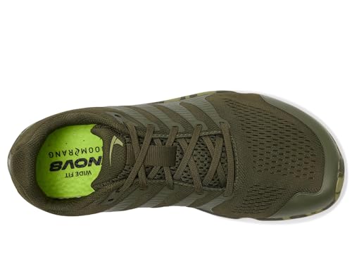 Men's Bare-XF Barefoot Training Shoes - Dark Green & Grey, Size 10.5