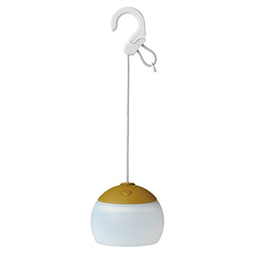 Snow Peak Hozuki Lantern Moss - Compact Camping Light with Candle Mode