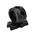 ArmorMason Rotating Flashlight Mount for Tactical Helmet (Black, 25mm / 1")