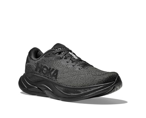 Hoka Womens Rincon 4 Running Shoes 9.5 Black/Black Lightweight Cushion