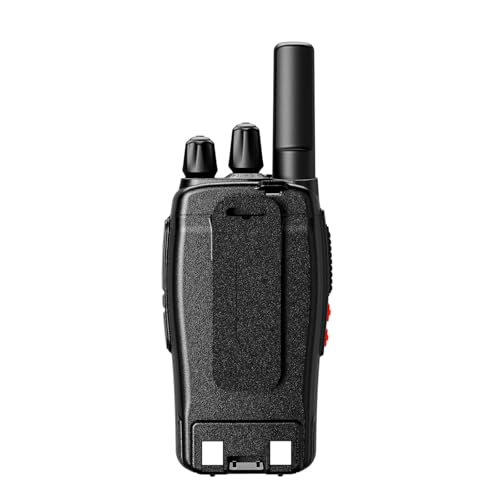 2 Pack Rechargeable Walkie Talkies with VOX Flashlight Emergency Alarm - Type C Charging